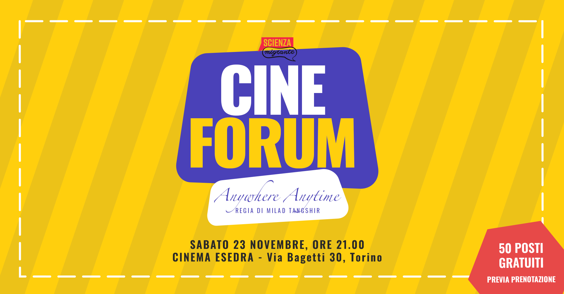 Cineforum - Anywhere Anytime