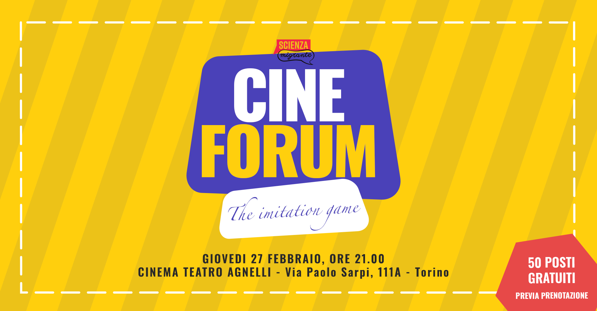 Cineforum - The imitation game